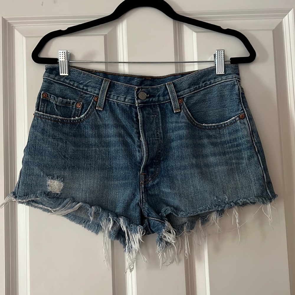 Lexi’s denim shorts